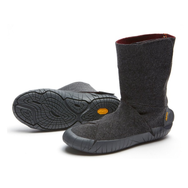 Panske Cizmy Vibram Slovensko - Furoshiki Russian Felt Mid Siva | 0857STQFN